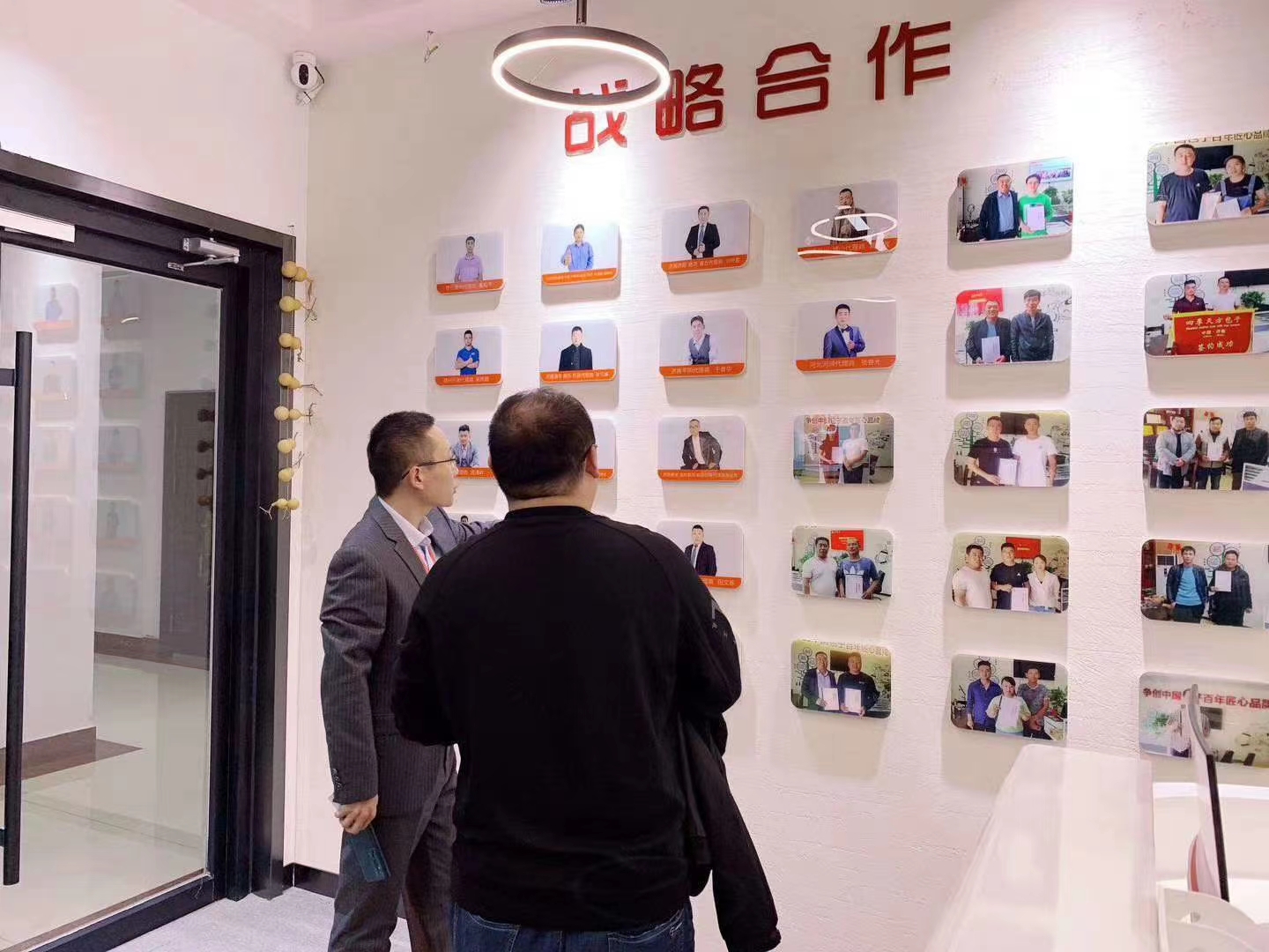 歡迎濱州陽信王老師來濟南總部考察